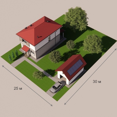 План покрівлі