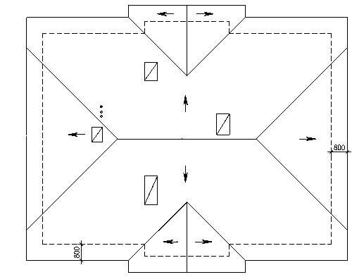 План покрівлі