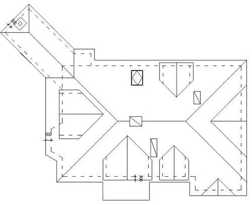 План покрівлі