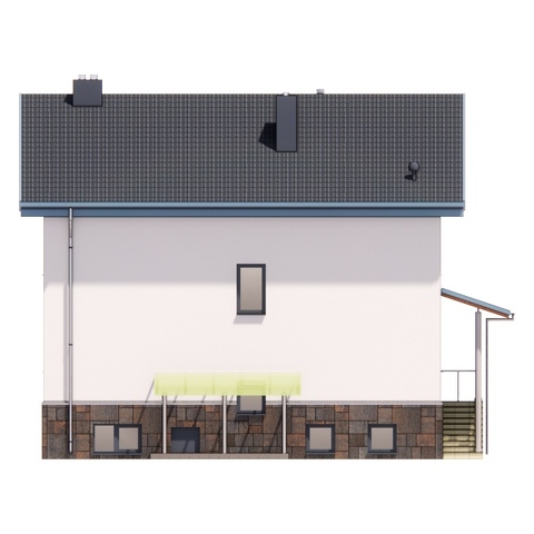 фасад будинку Наталi 264 м2