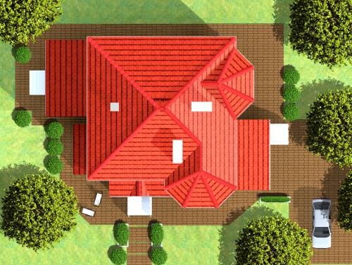 План покрівлі