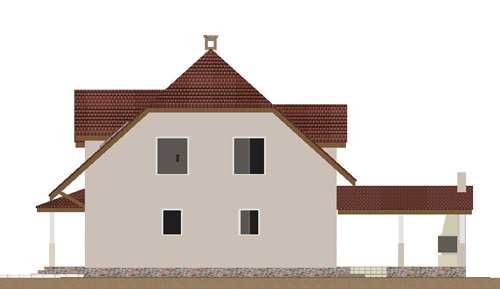 будинок проектів лівий фасад