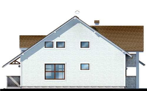 Будинок Сакура правий боковий фасад