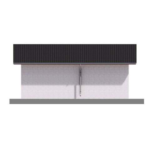 фасад гаража 31м2