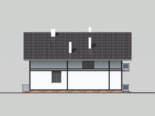 Котедж Закарпаття південний фасад