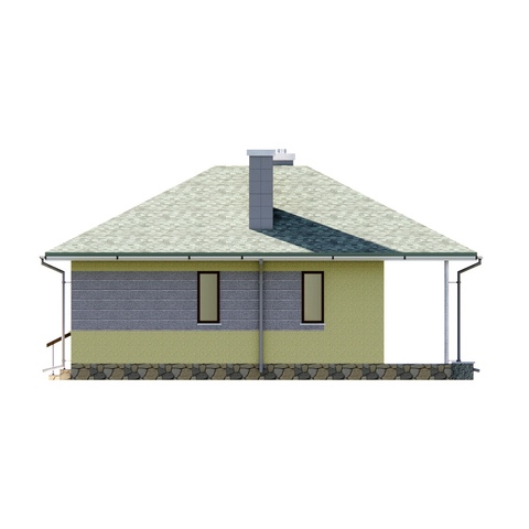 будинок проект лівий фасад