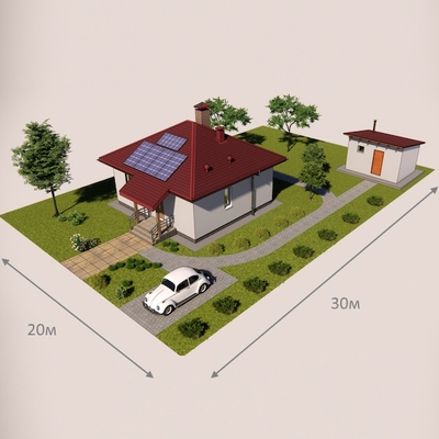 План покрівлі