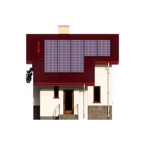 будинок проект, головний фасад