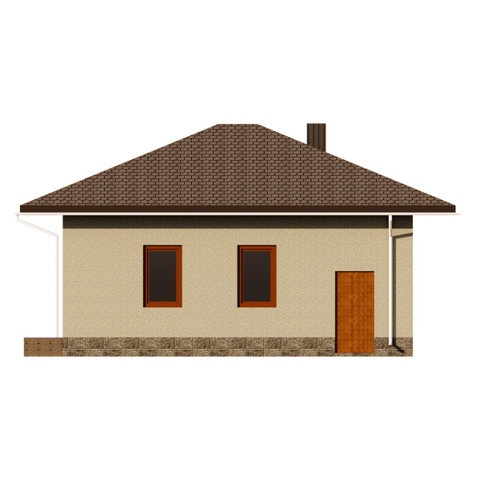 фасад дома Баня 3