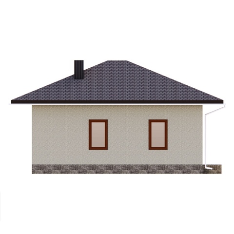 фасад дома Баня 3