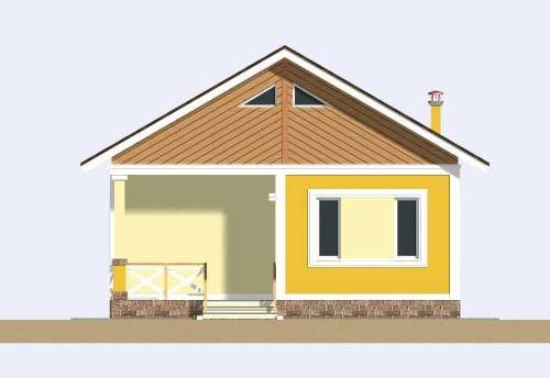 будинок проект, головний фасад