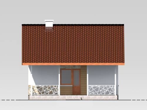 будинок проект, задній фасад