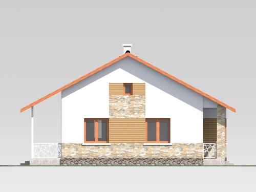 будинок проект лівий фасад