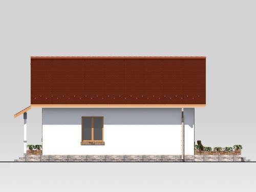 проекти котеджу правий фасад