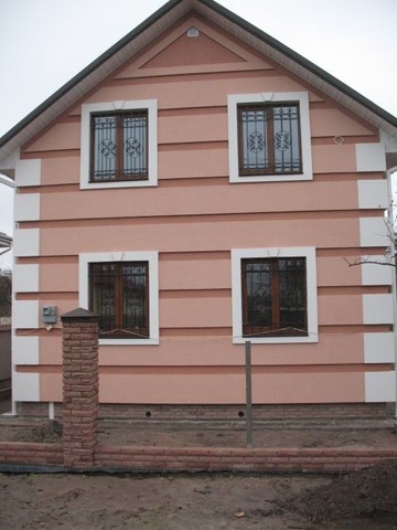 Приклад побудованого будинку за проектом