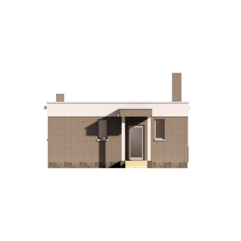 фасад будинку, Ромашка 4