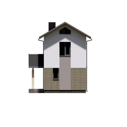 будинок проект, головний фасад