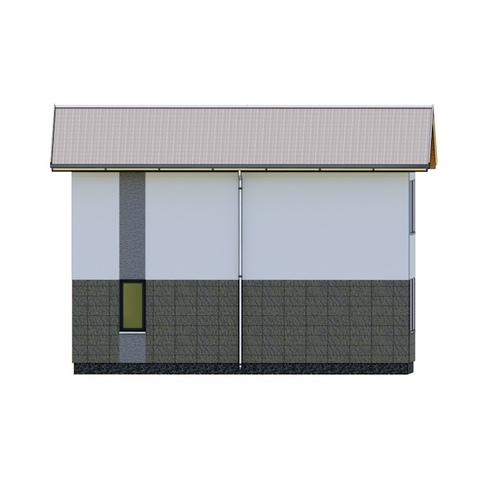 будинок проект правий фасад