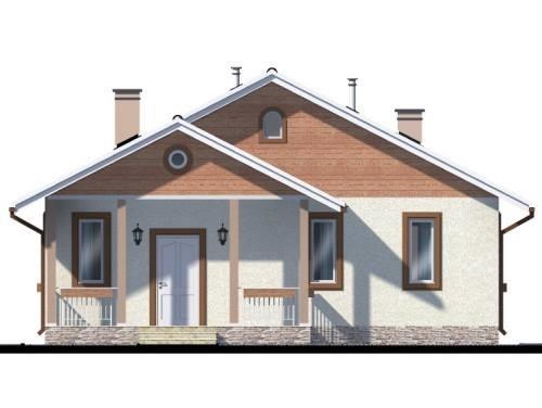 будинок проект, Лимон, головний фасад