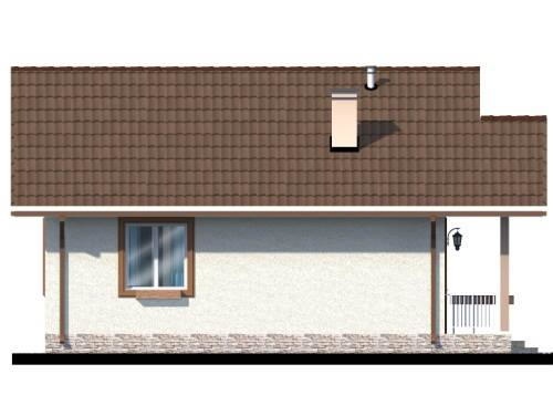 будинок проект, Лимон, лівий фасад