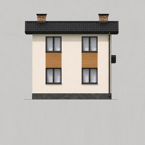 project house left facade