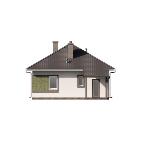 проект одноповерхового будинку Камелія 3