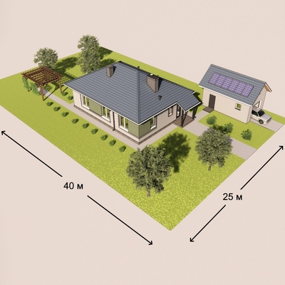 План покрівлі