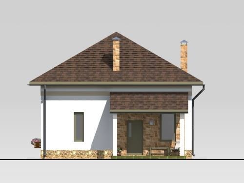 проект одноповерхового будинку Камелія