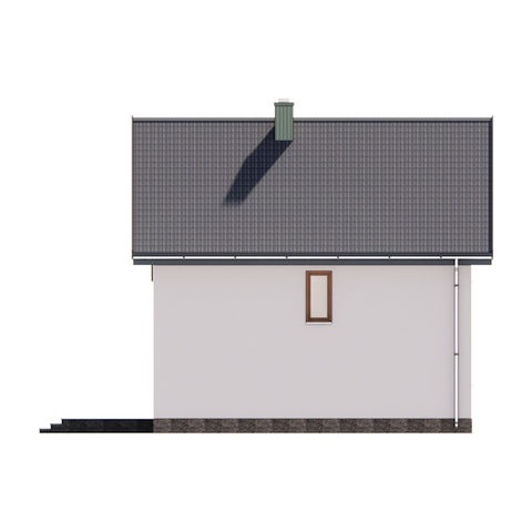 Фасад мансардного будинку Рута 4