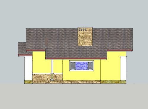 будинок проект лівий фасад