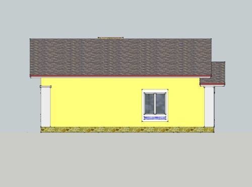 проекти котеджу правий фасад