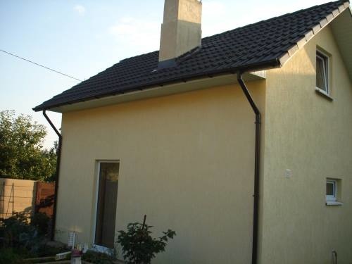 Дачний будиночок задній фасад