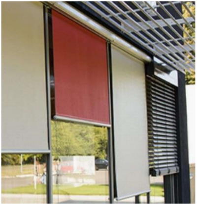 зовнішнє затінення вікон