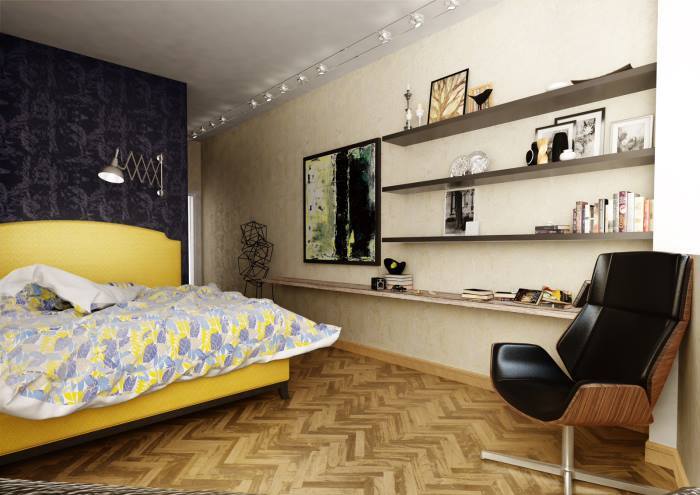 дизайн проект спальні