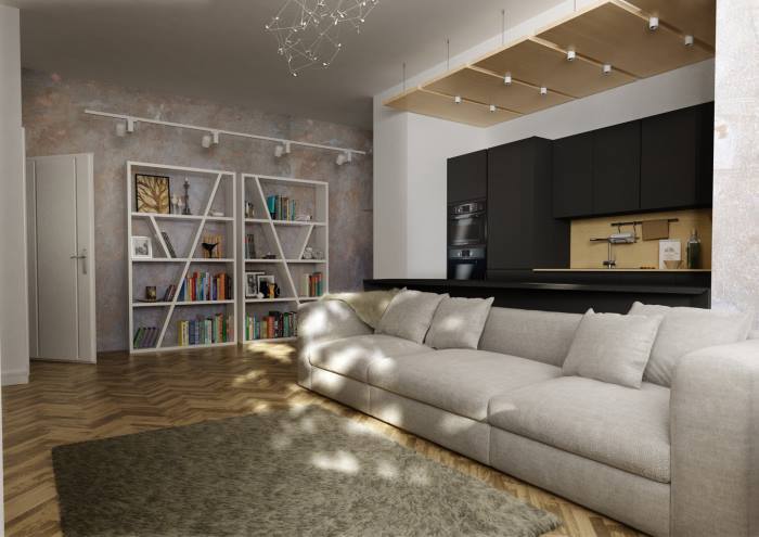 дизайн проект вітальні