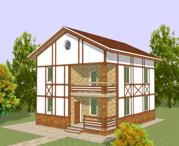 &laquo;немецкий&raquo; фахверковый дом