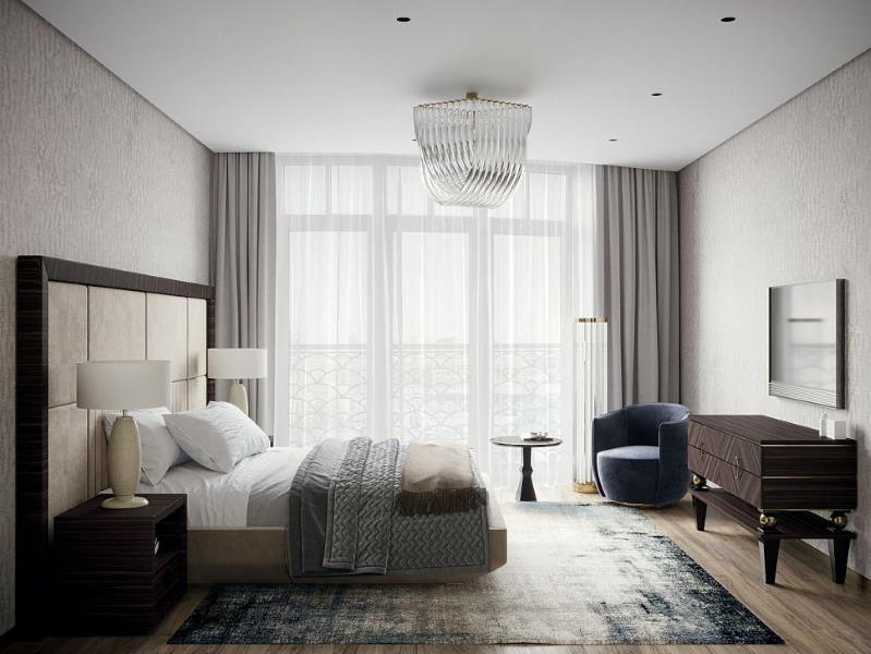 оформлення інтер'єру спальні для батьків