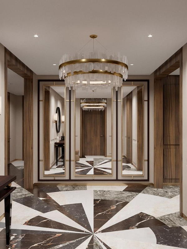 сучасний дизайн інтер'єру будинку в Крюковщине