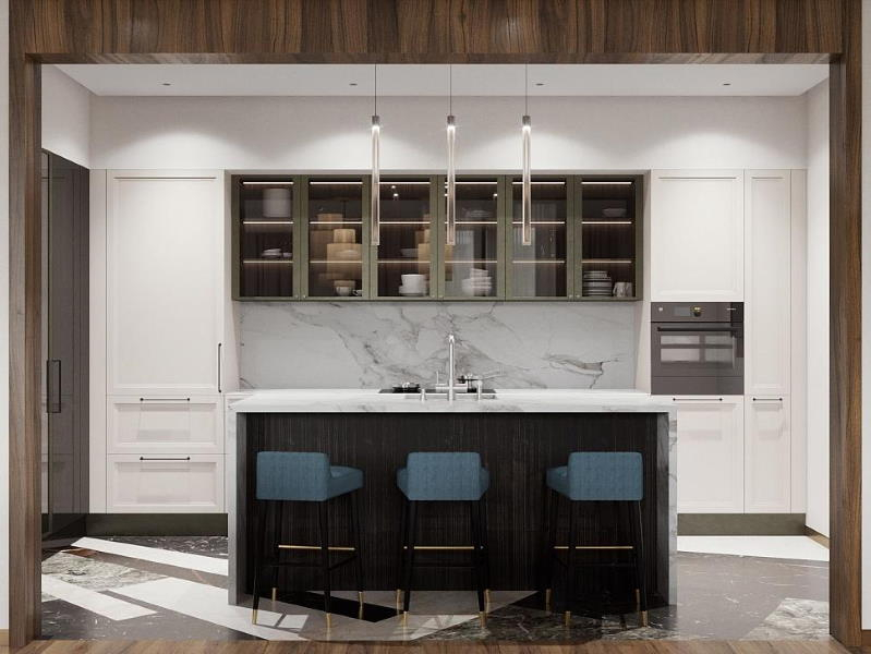 кухня інтер'єр в сучасному стилі Ar-Decko