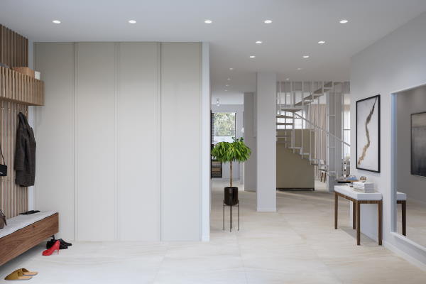 дизайн передпокою будинку в Білогородці