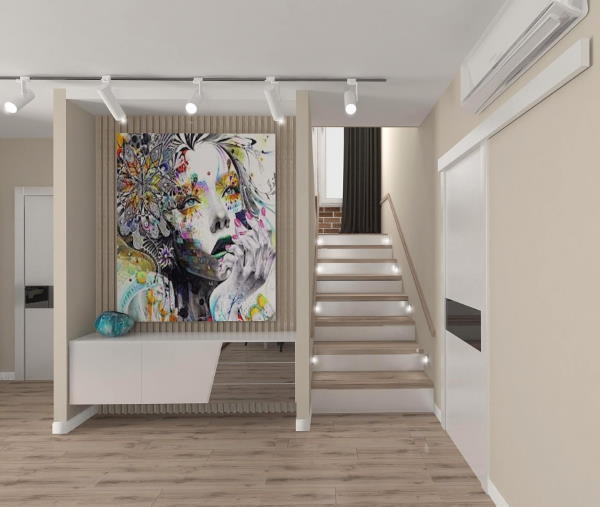 дизайн будинку - сходовий марш