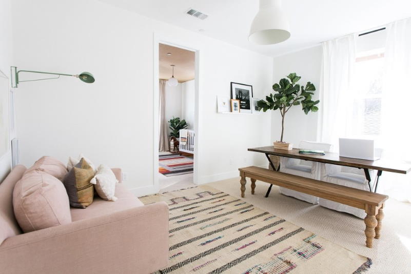 кабінет дизайн в шведському стилі