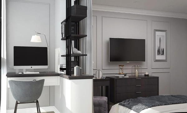 дизайн спальні в житловому комплексі Варшавський