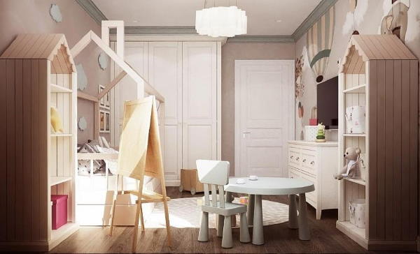 еко-дизайн дитячої кімнати ЖК Варшавський