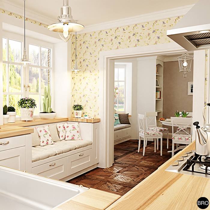 дизайн кухні будинку