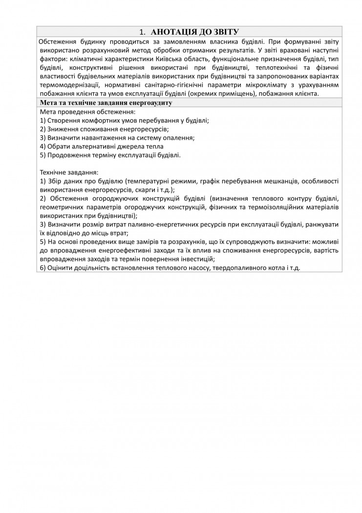 заходи з енергозбереження