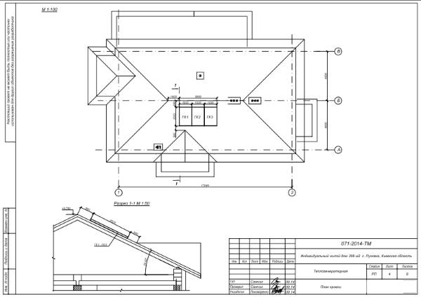 розташування геліостістеми на покрівлі