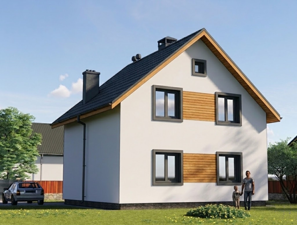 Задній фасад