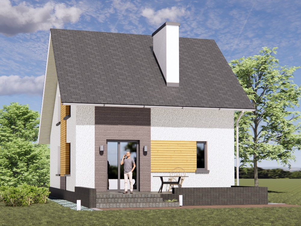 Задний фасад