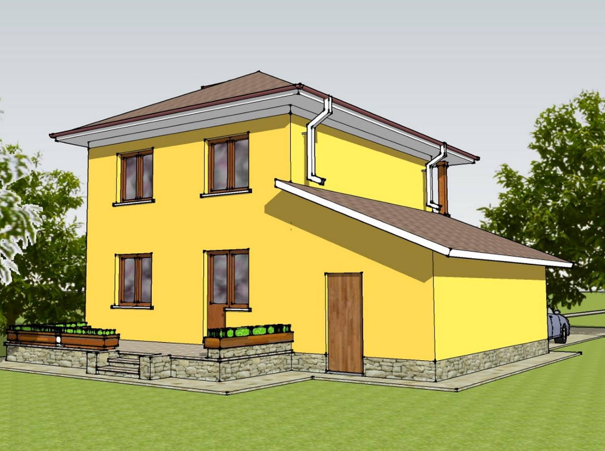 Задній фасад